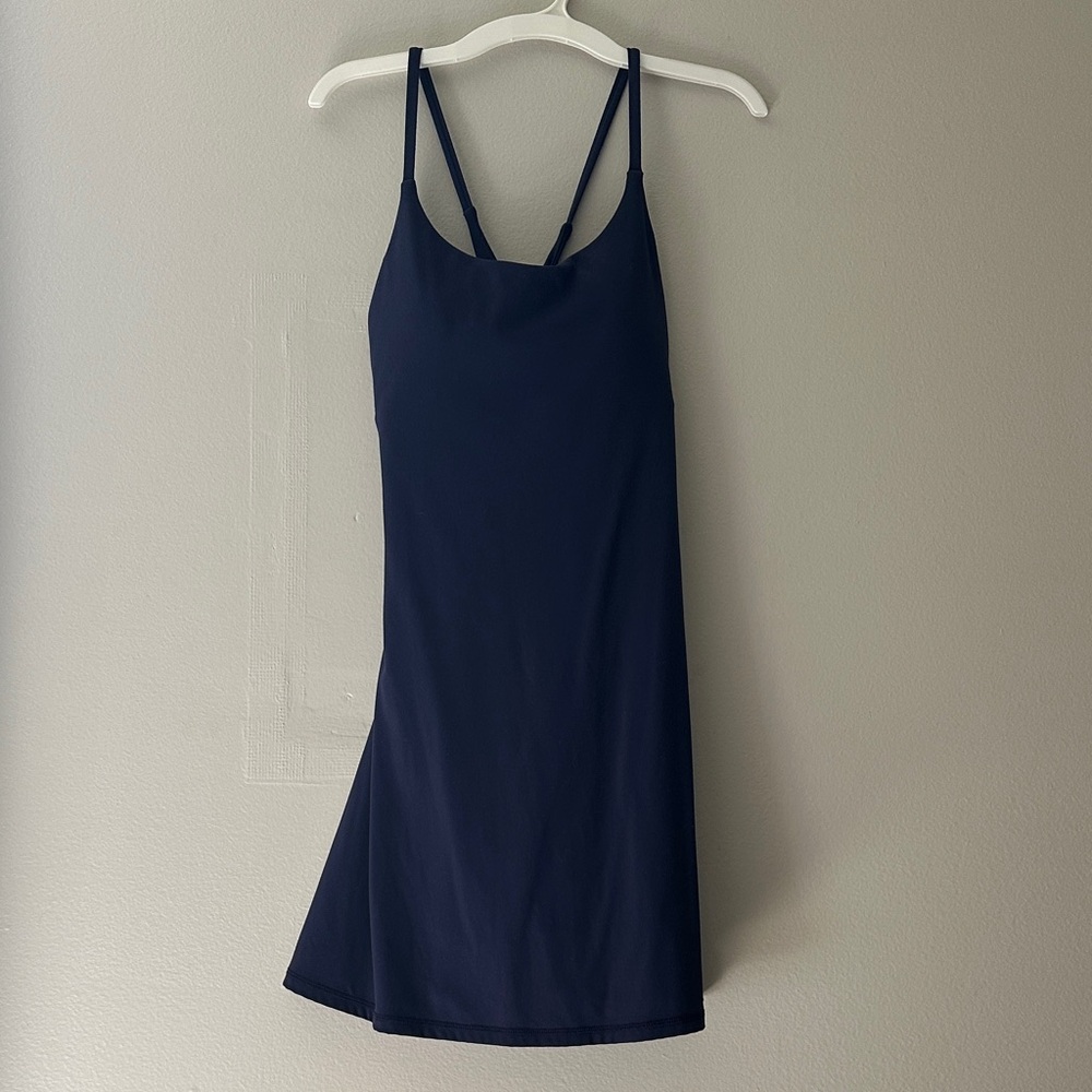 Navy Blue dress from Halara.
